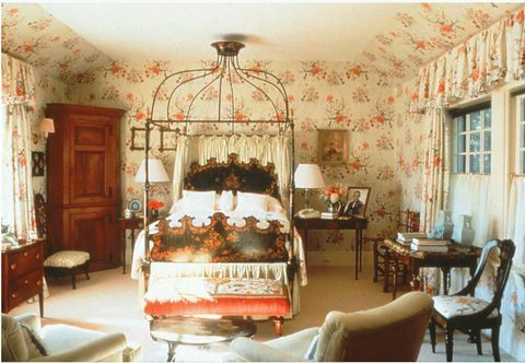 spavaća soba u bivšem domu sestrinske župe u Maineu