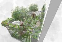 Chelsea Flower Show 2021 Balcony Gardens: Erster Blick