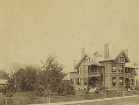 Zunanjost doma v Torontu v viktorijanski dobi