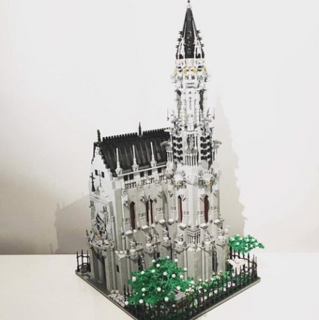 L'église Edelweiss en Lego