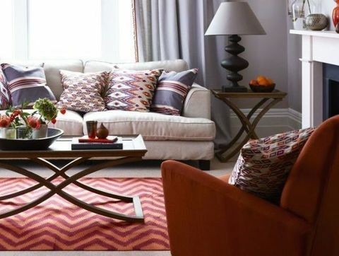 Kambarys, interjero dizainas, ruda, svetainė, namai, baldai, stalas, balta, interjero dizainas, sofa 