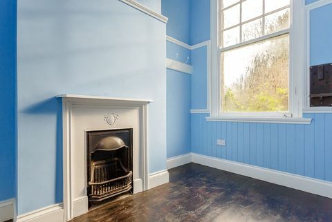 Rumleigh House - Yelverton - Devon - kék szoba - Strutt és Parker