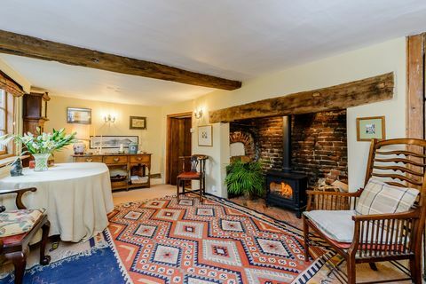 Barn Cottage - Church Street - Micheldever - Hampshire - sala de estar