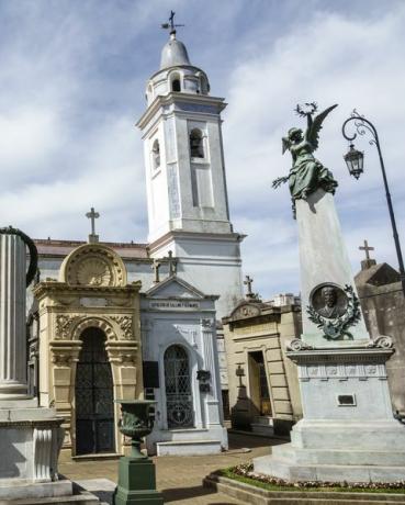 argentina, buenos aires, cimitirul cementerio de la recoleta, mausolee istorice