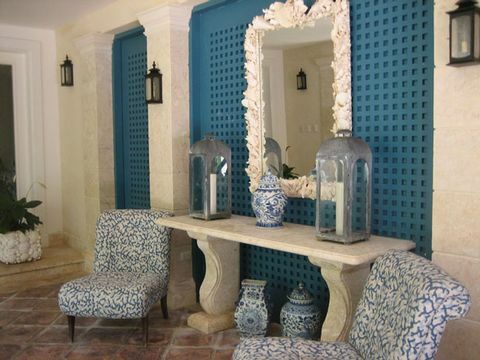 Modrá, izba, interiérový dizajn, stena, kvetináč, interiérový dizajn, izbová rastlina, obývačka, dvere, lampa, 