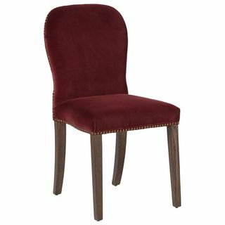 Stafford Kadife Yemek Sandalyesi - Rioja