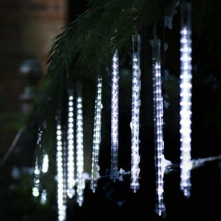 Luces LED Argos Home Bright White Chasing Waterfall 9m