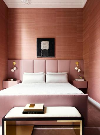 rosa schlafzimmer