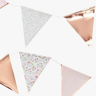 Ginger Ray Ditsy Floral Party papīra bunting