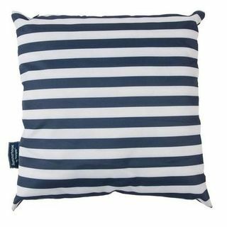 Coast Outdoor Cushion - With Navy Stripe