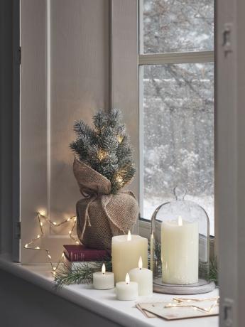 świąteczne dekoracje okienne