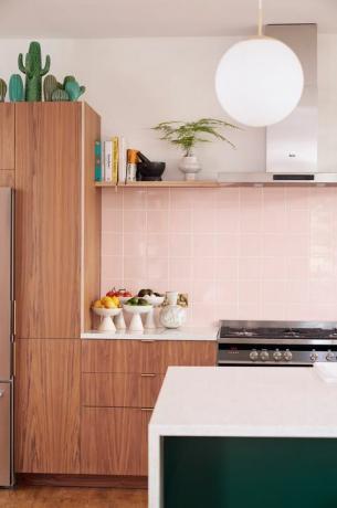 rozā virtuves rozā virtuves idejas