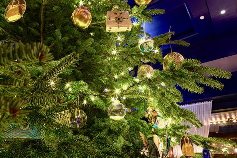 Kempinski Hotel drahý vánoční strom